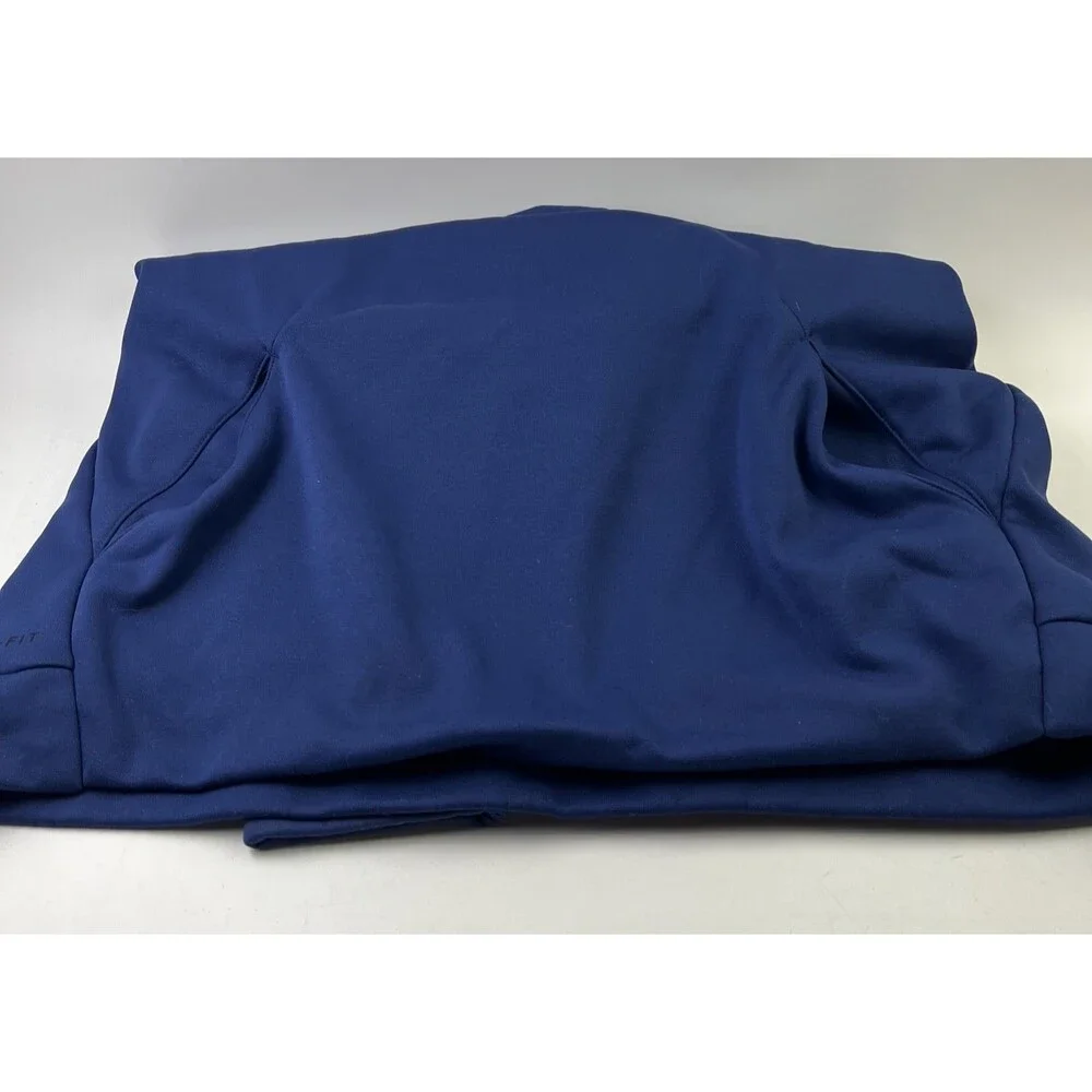 Men's Nike Hoodie Blue Pullover Dri-Fit Sweatshirt Hoodie - XLT